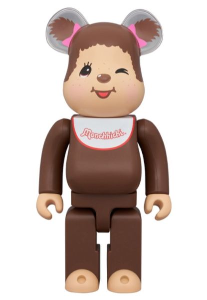 【預購】庫柏力克熊 BE@RBRICK 夢奇奇 モンチッチくん 女 400％(2025熊展限定） 