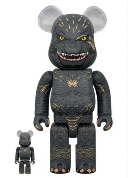 【預購】庫柏力克熊 BE@RBRICK  哥吉拉 哥斯拉 ゴジラ(2023)  100%+400%&1000% 