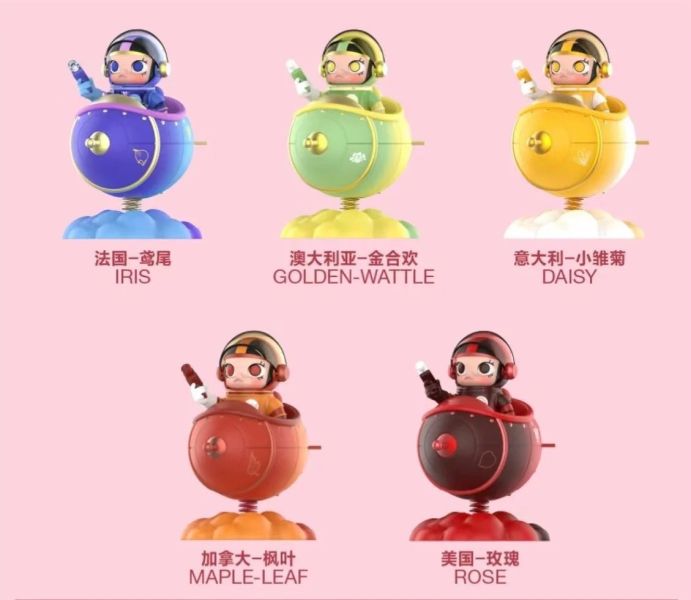 【預購】泡泡瑪特 POP MART 太空莫莉 Space Molly100% 綻放 各國限定 