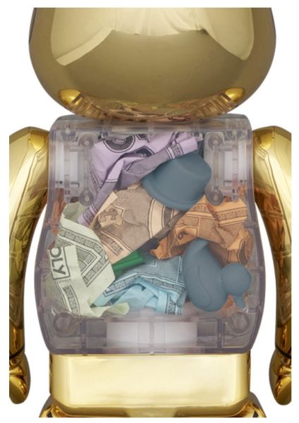 【預購】庫柏力克熊 BE@RBRICK 大富翁先生 Mr.Monopoly 90th Anniv. Ver. 400％ 