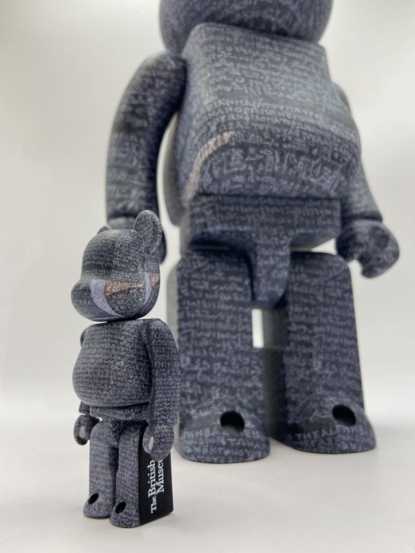 【現貨】庫柏力克熊 BE@RBRICK 大英博物館 羅賽塔石碑 500% 