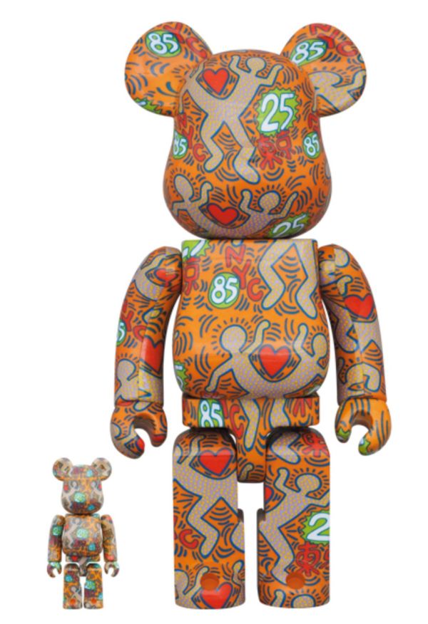 【預購】庫柏力克熊 BE@RBRICK KEITH HARING "SPECIAL" 100％+400％ 1000% 