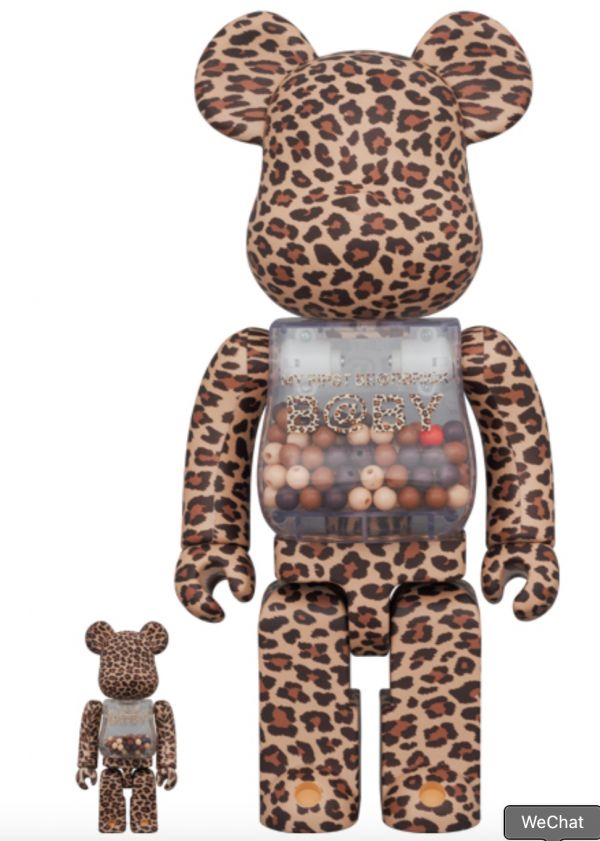 【預購】庫柏力克熊 BE@RBRICK  豹紋千秋MY FIRST B@BY LEOPARD 100%+400% 1000% 