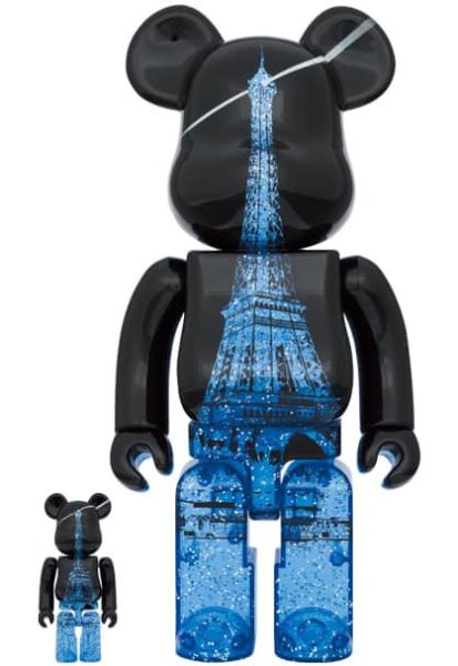 【預購】庫柏力克熊 BE@RBRICK  艾菲爾鐵塔 EIFFEL TOWER BE@RBRICK SPARKLING Ver. 100％ & 400％ 1000% 