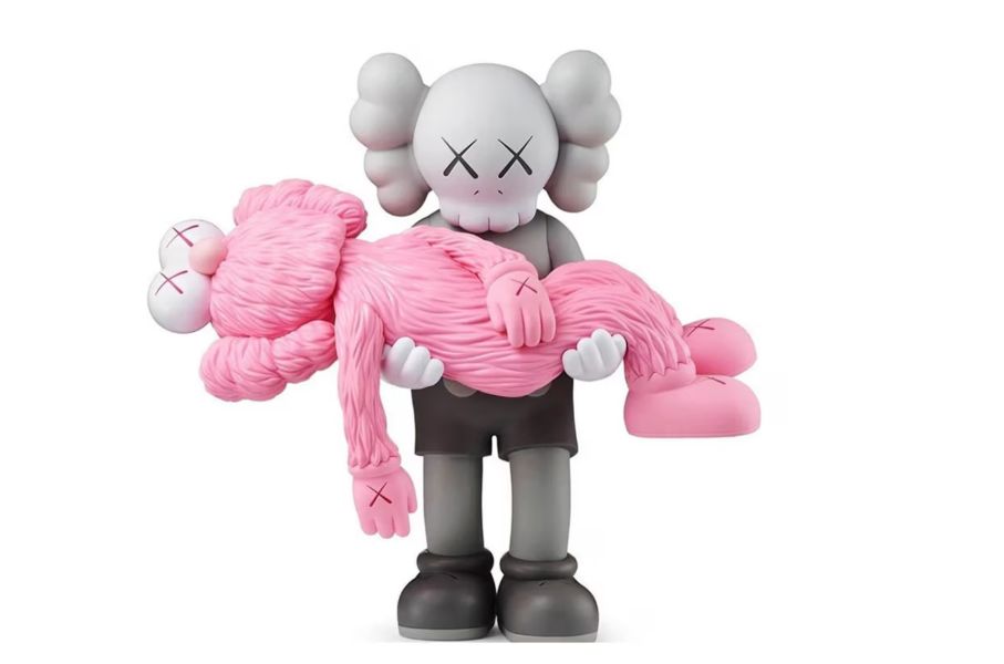 【預購】 正版 KAWS 「GONE」Companion 粉色 