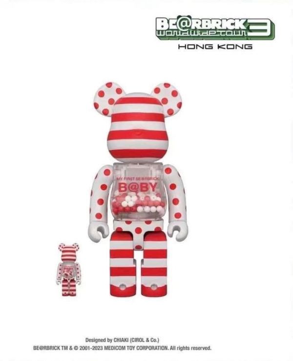 【預購】庫柏力克熊 BE@RBRICK 澳門千秋 2022 100％ & 400％ 