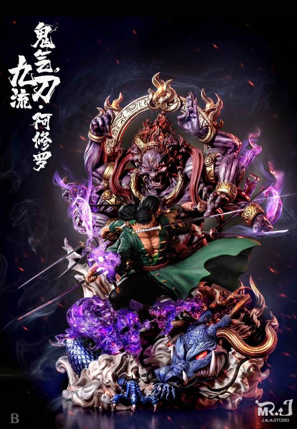 【補款】GK-MR.J『海賊王—鬼氣九刀流 阿修羅索隆』 