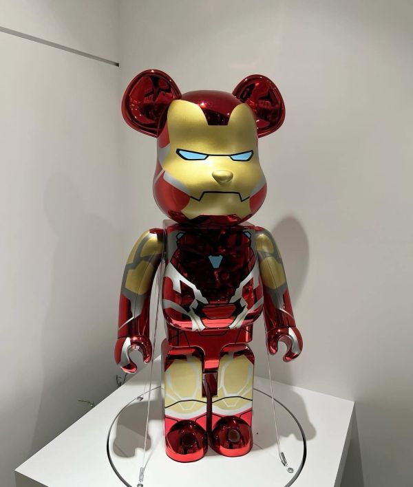 【預購】庫柏力克熊 BE@RBRICK 鋼鐵人 iron man 電鍍 MK85 MARK85 CHROME Ver. 100％ & 400％ 1000% 