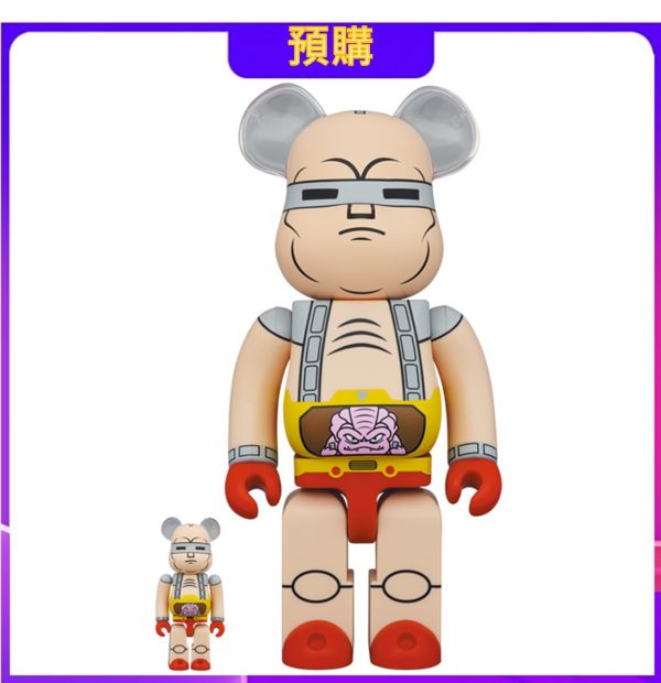【預購】庫柏力克熊 BE@RBRICK 忍者龜 克朗 KRANG ROBOT 500% 