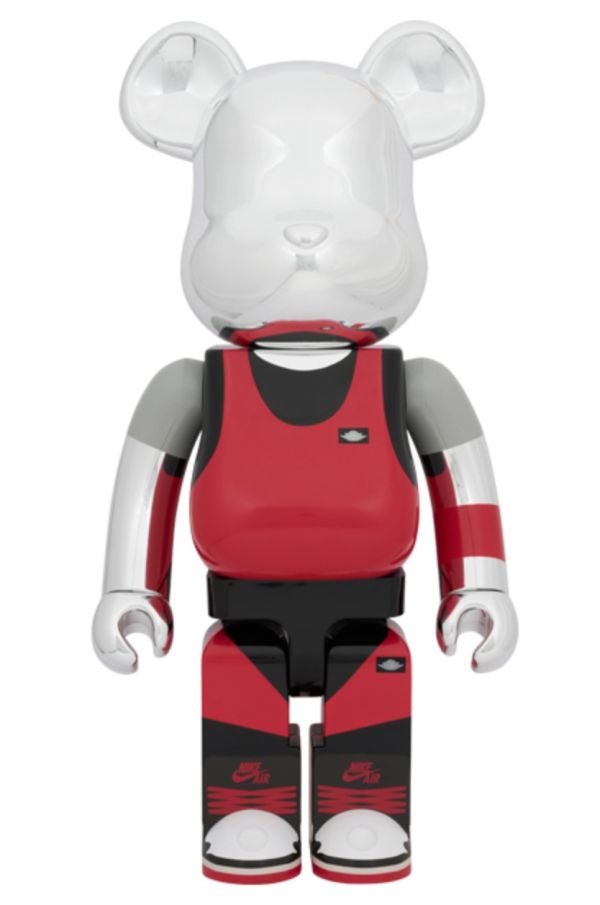 【預購】庫柏力克熊 BE@RBRICK 麥可喬丹 銀色 NBA Michael Jordan 1985 AIR JORDAN 100%&400%&1000％(2025熊展限定） 
