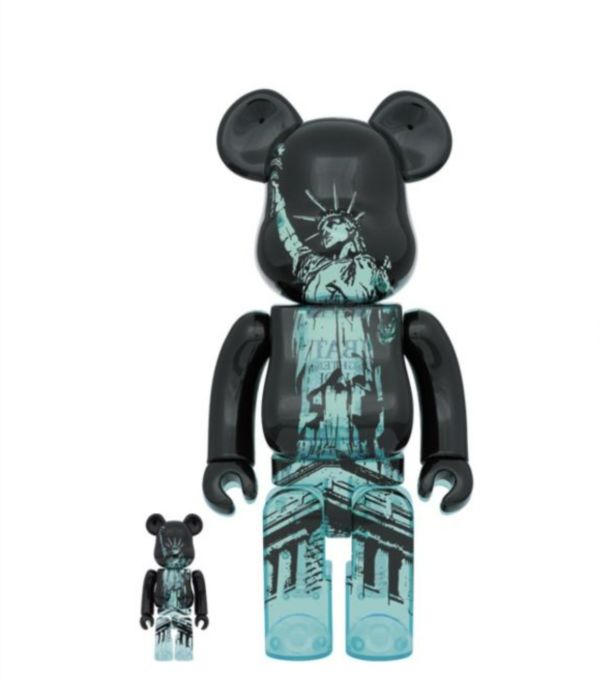 【現貨】庫柏力克熊 BE@RBRICK  熊展限定  自由女神 Statue of Liberty 100%+400% 