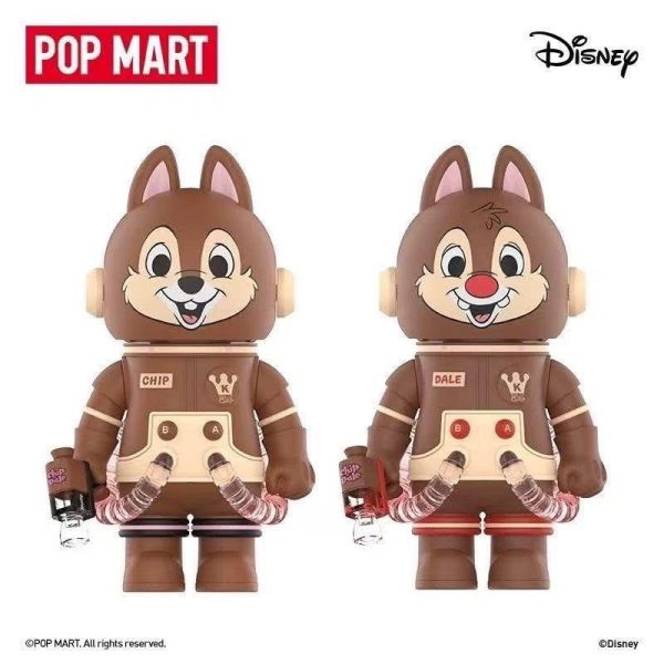 【預購】泡泡瑪特 POP MART 太空莫莉 Space Molly x 迪士尼 奇奇&蒂蒂100% 