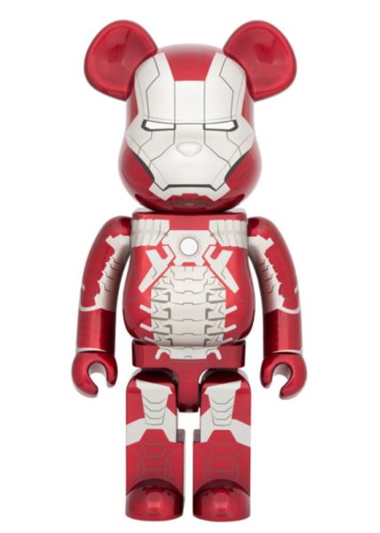 【預購】庫柏力克熊 BE@RBRICK  漫威 鋼體人 馬克5 IRON MAN MARK V 1000% 