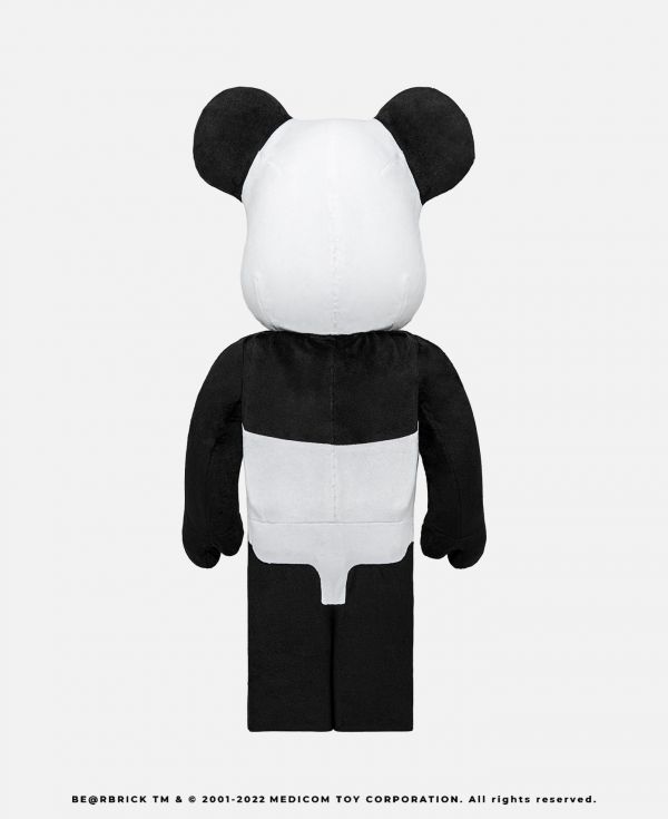 【預購】庫柏力克熊 BE@RBRICK × CLOT 熊貓 500%&1000% 