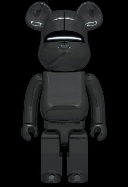 【預購】庫柏力克熊 BE@RBRICK 銀空山基 SORAYAMA LIGHT Ver. 400％＆1000% 