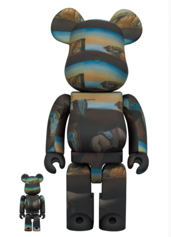 【預購】庫柏力克熊 Be@rbrick  藝術家-達利 記憶的堅持 記憶的永恆 100%+ 400% 
