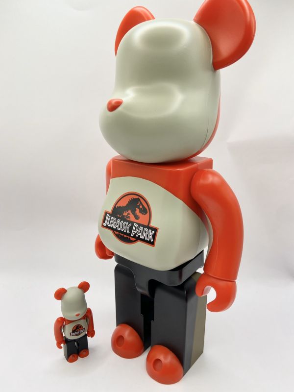 【現貨】庫柏力克熊 BE@RBRICK 侏儸紀公園 JURASSIC PARK 500% 
