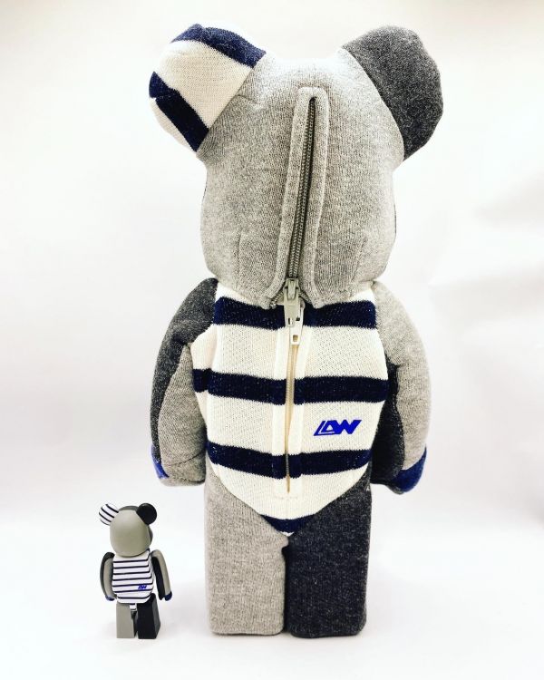 【現貨】庫柏力克熊 BE@RBRICK LOOPWHEELER 500％ 