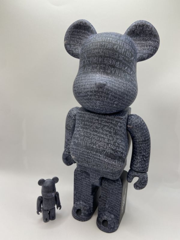 【現貨】庫柏力克熊 BE@RBRICK 大英博物館 羅賽塔石碑 500% 