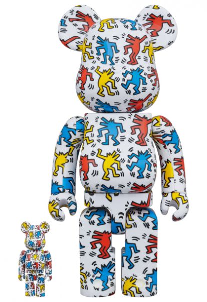 【預購】庫柏力克熊 BE@RBRICK 凱斯哈林9代 KEITH HARING #9 500%&1000% 