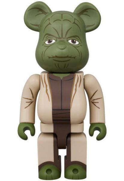 【預購】庫柏力克熊 BE@RBRICK 星際大戰 Star war Master 尤達 400% 