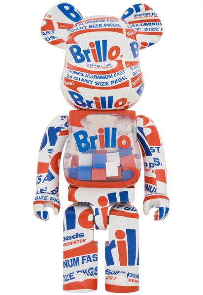 【預購】庫柏力克熊 BE@RBRICK 安迪沃荷 ANDY WARHOL "Brillo" 2022 500%&1000% 