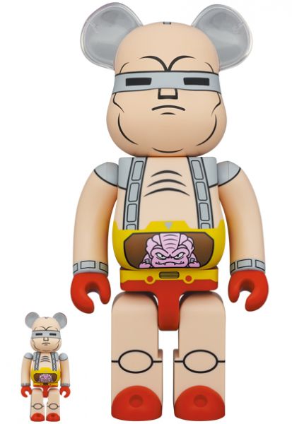 【預購】庫柏力克熊 BE@RBRICK 忍者龜 克朗 KRANG ROBOT 500% 
