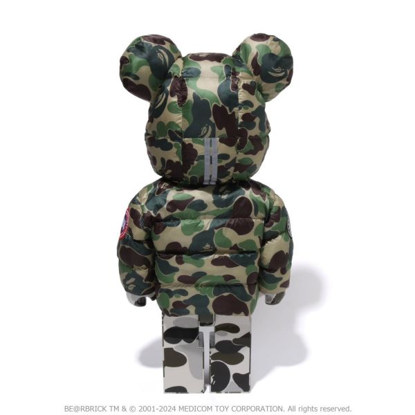 【預購】庫柏力克熊 BE@RBRICK  bape鯊魚 BAPE(R) × CANADA GOOSE SHARK 100％ & 400％ 1000% 