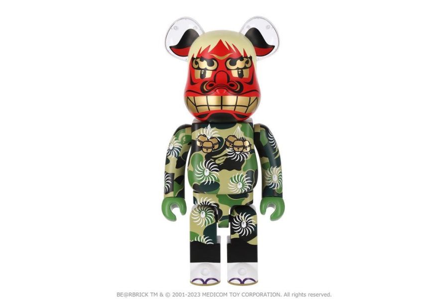 【預購】庫柏力克熊 BE@RBRICK BE@RBRICK BAPE  獅子舞 1000% 