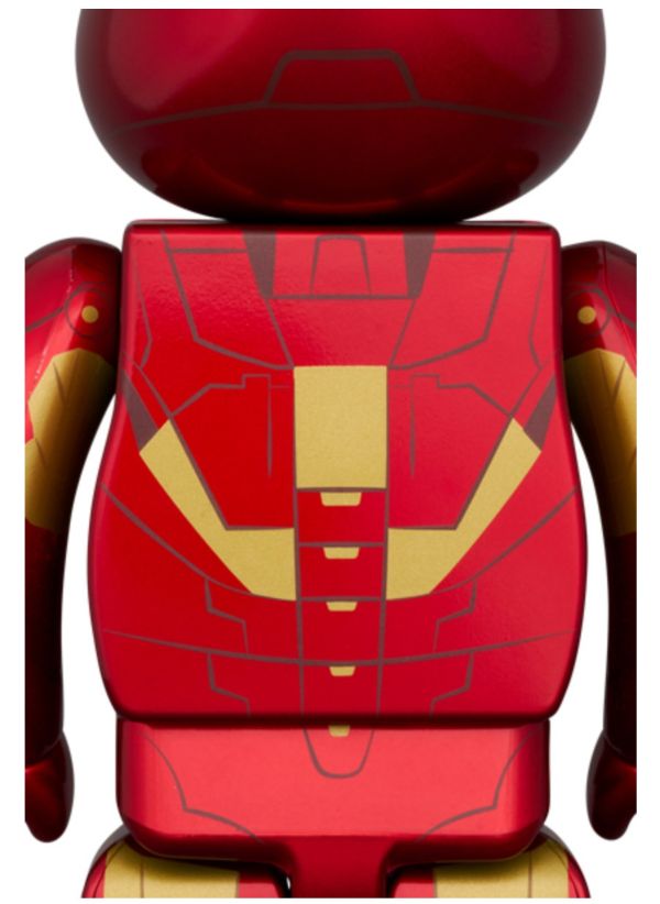 【預購】庫柏力克熊 BE@RBRICK 漫威 鋼鐵人馬克4  ROYAL SELANGOR IRON MAN MARK IV 100％ & 400％(2024熊展限定） 