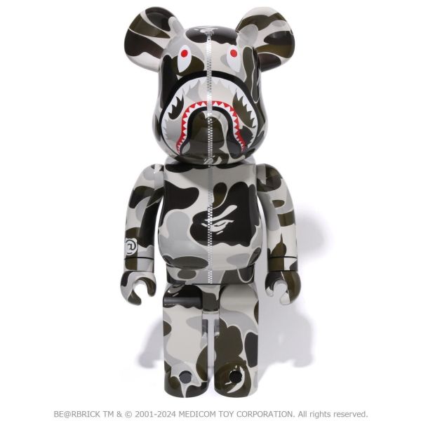 【預購】庫柏力克熊 BE@RBRICK  bape鯊魚 BAPE(R) × CANADA GOOSE SHARK 100％ & 400％ 1000% 