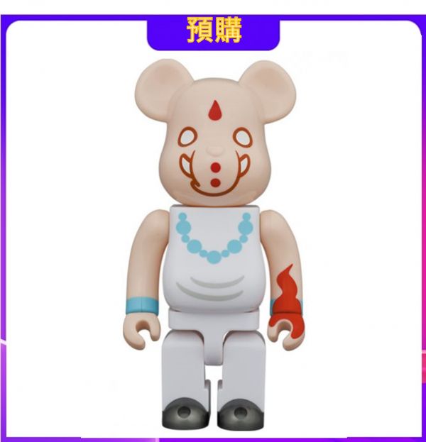 【預購】庫柏力克熊 BE@RBRICK BRAHMAN ELEPHANT BLUE 400% 