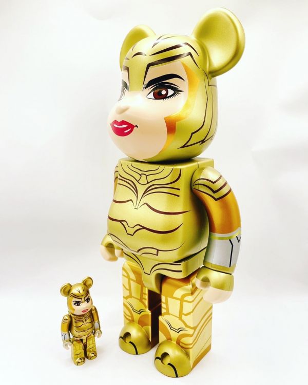 【現貨】庫柏力克熊 BE@RBRICK 神力女超人 WONDER WOMAN GOLDEN ARMOR 500% 