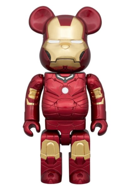 【預購】庫柏力克熊 BE@RBRICK 漫威 鋼鐵人馬克3 錫熊 ROYAL SELANGOR IRON MAN MARK III 400％400％(2025熊展限定） 