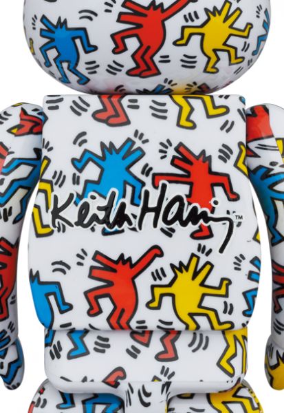 【預購】庫柏力克熊 BE@RBRICK 凱斯哈林9代 KEITH HARING #9 500%&1000% 