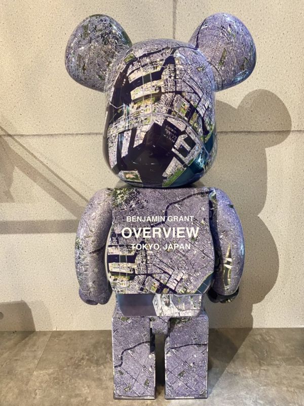 その他 BE@RBRICK Benjamin Grant OVERVIEW TOKYO Bearbrick Benjamin Grant Overview Tokyo 100% & 400% Set - US