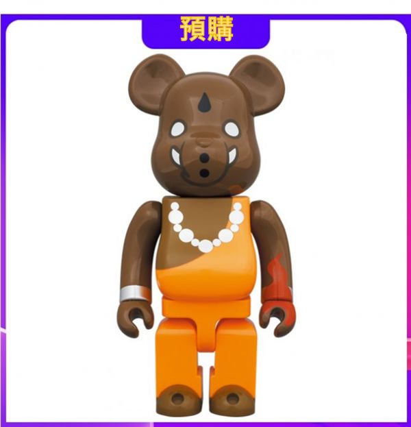 【預購】庫柏力克熊 BE@RBRICK BRAHMAN ELEPHANT YELLOW 400% 