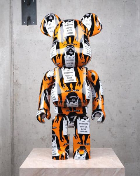 【海外現貨】庫柏力克熊 Be@rbrick  班克斯 舉牌猴 1000% 