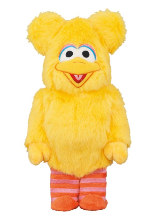 【預購】庫柏力克熊 BE@RBRICK BIG BIRD Costume Ver. 芝麻街 大鳥姐姐 400% 