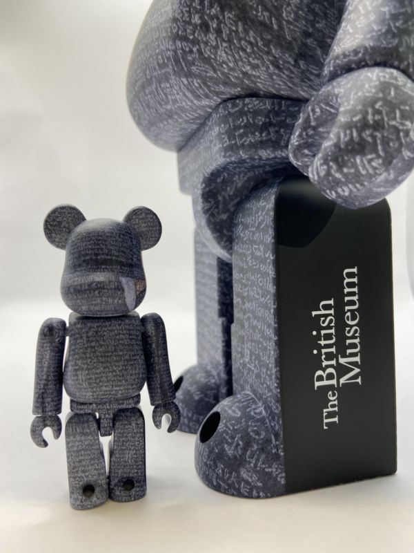【現貨】庫柏力克熊 BE@RBRICK 大英博物館 羅賽塔石碑 500% 
