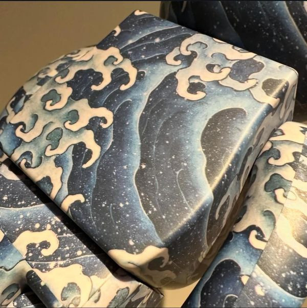 【現貨】庫柏力克熊 BE@RBRICK 葛飾北齋 葛飾北斎 上町祭屋台天井絵「男浪」100％ & 400％ 