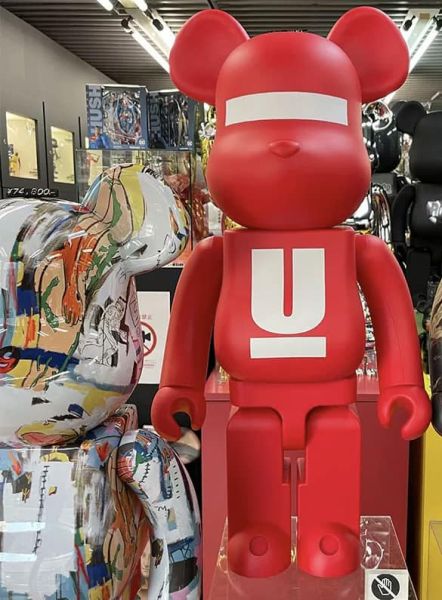 BE@RBRICK UNDERCOVER LOGO RED 1000％ BE@RBRICK SERIES 50