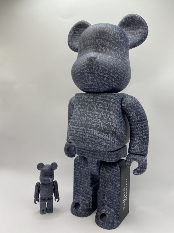 【現貨】庫柏力克熊 BE@RBRICK 大英博物館 羅賽塔石碑 500% 