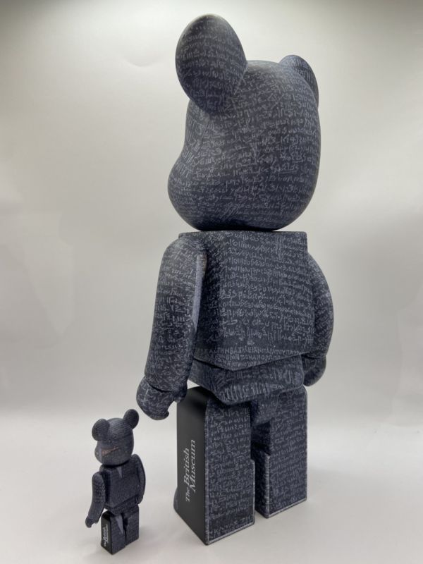 【現貨】庫柏力克熊 BE@RBRICK 大英博物館 羅賽塔石碑 500% 