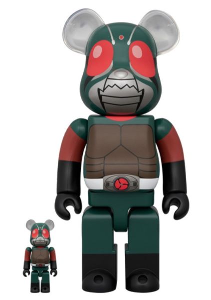 【預購】庫柏力克熊 BE@RBRICK  假面騎士 Sky Rider  スカイライダー  100%+400% 