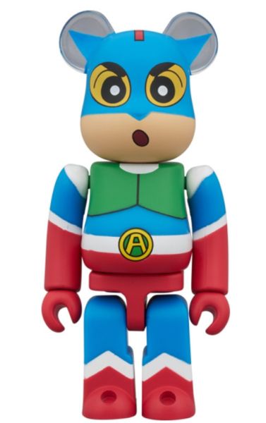 【預購】庫柏力克熊 BE@RBRICK 蠟筆小新 動感超人小新 アクション仮面しんちゃん 100%+400％&1000%(2025熊展限定） 
