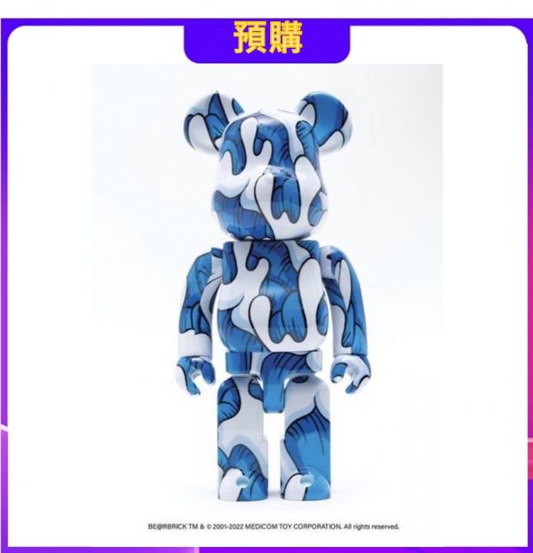【預購】庫柏力克熊 BE@RBRICK AARON KAI 400% 