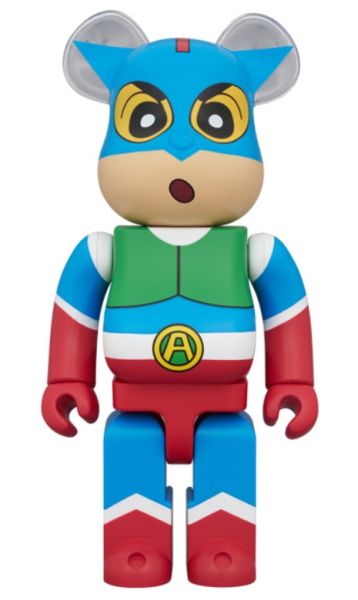 【預購】庫柏力克熊 BE@RBRICK 蠟筆小新 動感超人小新 アクション仮面しんちゃん 100%+400％&1000%(2025熊展限定） 