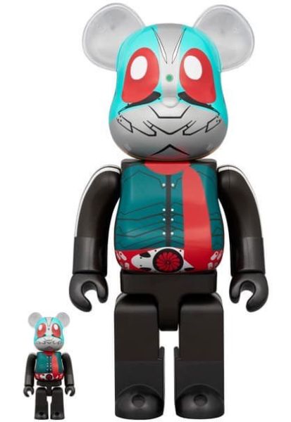 【預購】庫柏力克熊 BE@RBRICK  假面騎士 仮面ライダー 100%+400% 
