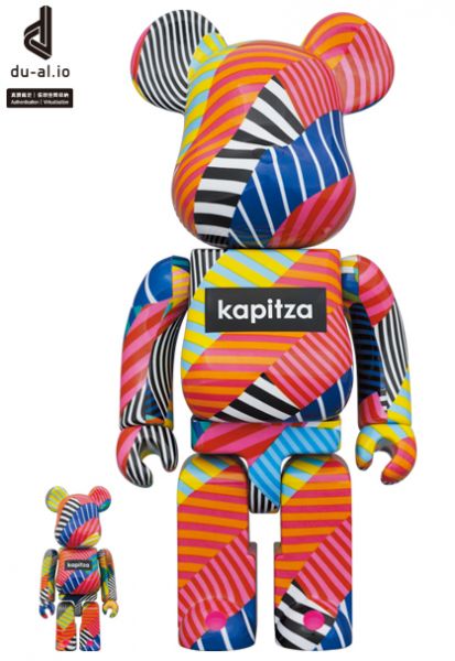 【預購】庫柏力克熊 BE@RBRICK kapitza “Lollipop" 500% 